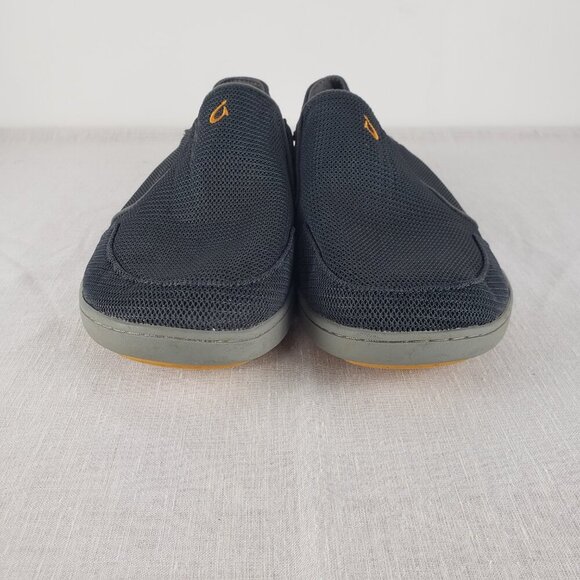 Olukai Nohea Mesh Shoes Gray Convertible Slip On Comfort Mens Size 9.5 - Picture 3 of 10